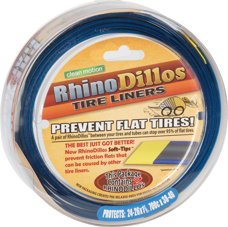 Load image into Gallery viewer, Rhinodillos Tire Liner &amp; Bicycle Tubes 700x38-40 | Flat Protection, Easy Install, Puncture-Resistant
