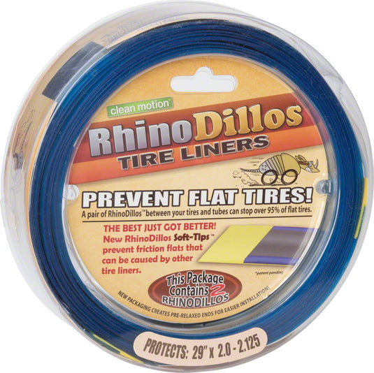 Rhinodillos 29x2.0-2.125 Tire Liners Pair | Puncture-Resistant, Easy-Install Inner Tube Protection