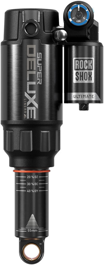 Load image into Gallery viewer, RockShox Super Deluxe Ultimate D1, Rear shock, 165x45, Shaft Eyelet: Trunnion, Body Eyelet: Standard, Token Loc 2,
