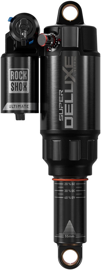 RockShox Super Deluxe Ultimate D1, Rear shock, 190x45, Shaft Eyelet: Standard, Body Eyelet: Standard, Token Loc 2,