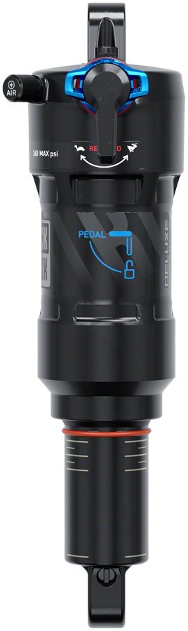 RockShox Deluxe Ultimate RCT Rear Shock - 190 x 37.5mm, LinearAir, 2 Tokens, Reb/LComp, 380lb L/O Force, Std, C1, Yeti