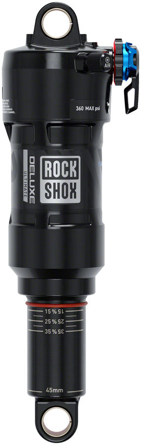 RockShox Deluxe Ultimate RCT Rear Shock - 190 x 45mm, LinearAir, 2 Tokens, Reb/Low Comp, 380lb L/O Force, Standard, C1