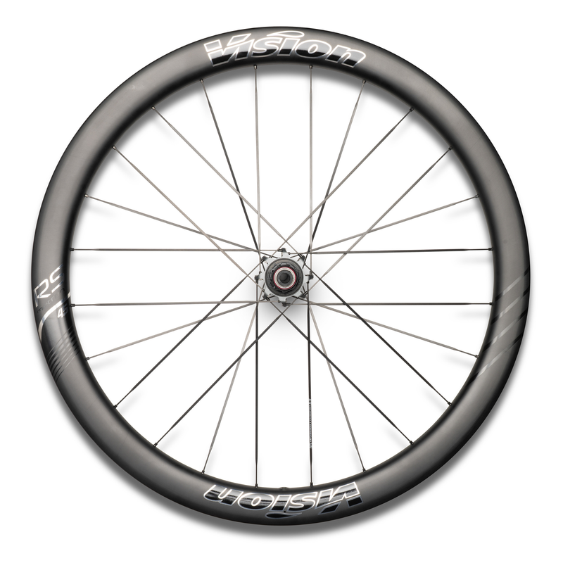 Load image into Gallery viewer, Vision-Metron-RS-45-Silver-Edition-Wheelset-Wheel-Set-700c-Tubeless-Ready-Clincher-STEM3052-Bicycle-Wheelset
