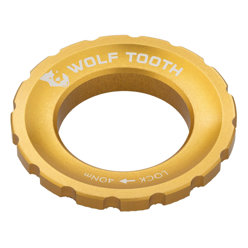 Load image into Gallery viewer, Wolf Tooth CenterLock Lockring - Green Durable Anodized Finish
