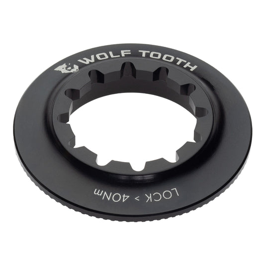 Wolf Tooth Centerlock Rotor Lockring - Internal Spline Centerlock Rotor Lockring - Internal Spline Raw Silver