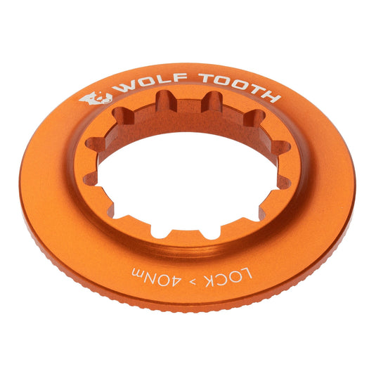 Wolf Tooth Centerlock Rotor Lockring - Internal Spline Centerlock Rotor Lockring - Internal Spline Raw Silver