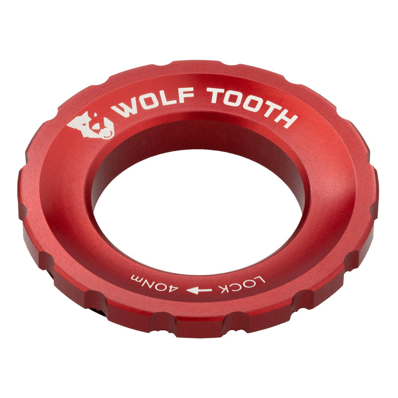 Load image into Gallery viewer, Wolf Tooth CenterLock Lockring - Green Durable Anodized Finish
