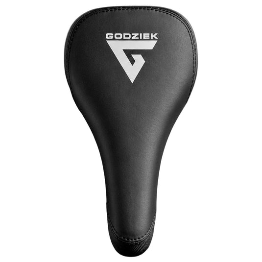 Reverse Godziek Saddle, CrMo Rail, Black/White