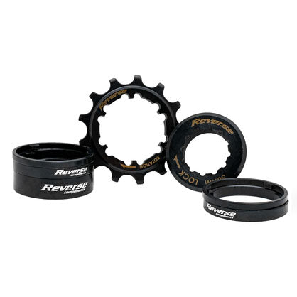Load image into Gallery viewer, Reverse MS Single Speed Kit, 13T, Black
