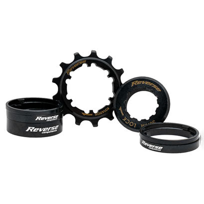 Load image into Gallery viewer, Reverse MS Single Speed Kit, 14T, Black
