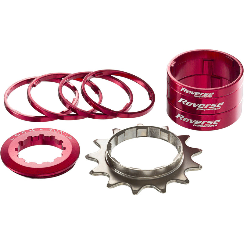 Load image into Gallery viewer, Reverse Single Speed Kit, 13t, Red
