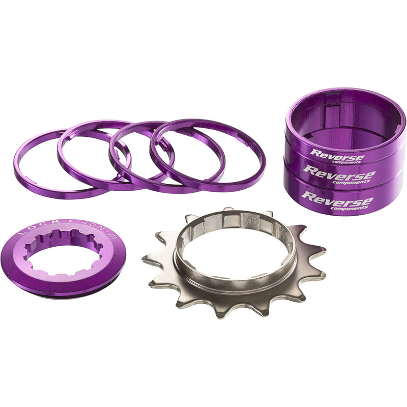 Load image into Gallery viewer, Reverse Single Speed Kit, 13t, Purple
