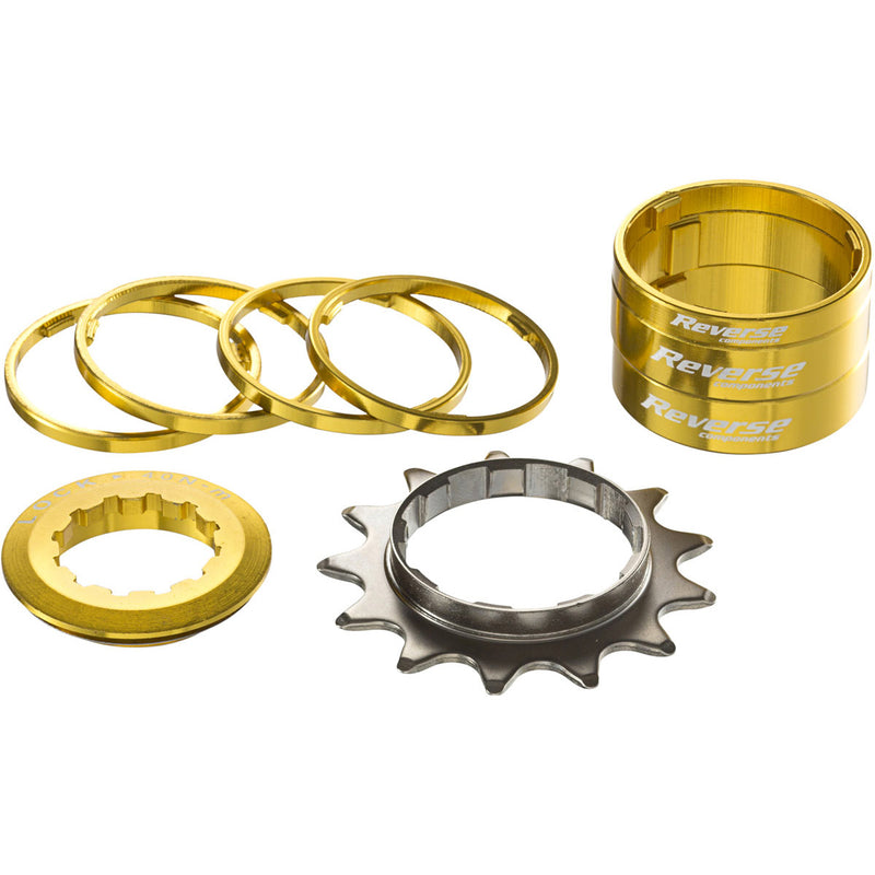 Load image into Gallery viewer, Reverse Single Speed Kit, 13t, Gold
