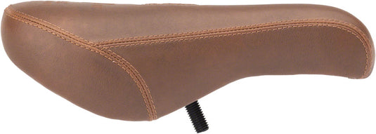 We The People Team BMX Seat - Pivotal, Brown Leather, Fat