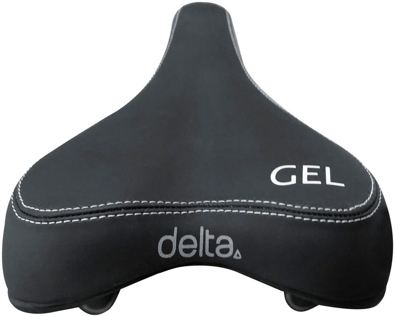 Load image into Gallery viewer, Delta D2 Comfort Gel + Saddle - Steel, Black
