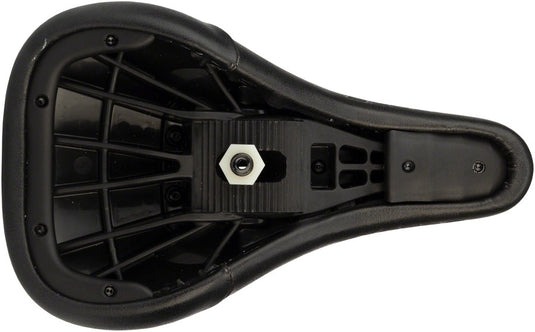 Promax Freestyle BMX Seat - Pivotal, Black Durable Leatherette Surface