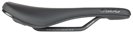 SDG Bel Air V3 Saddle - Black 140mm Width Lightweight Molded Foam Padding
