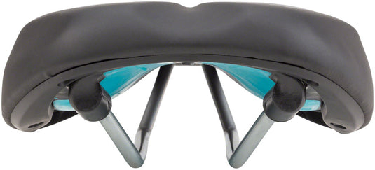 MSW SDL-164 Spin Fitness Saddle - Black Soft-Touch Cover High Density Foam
