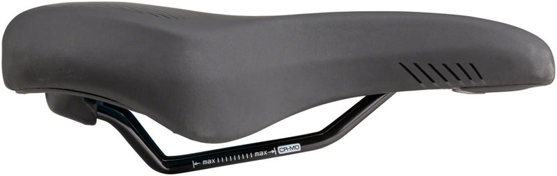 Load image into Gallery viewer, MSW SDL-192 Spin Fitness Saddle - Black Soft-Touch Cover High Density Foam
