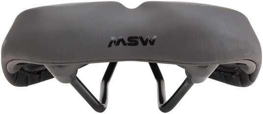 MSW SDL-192 Spin Fitness Saddle - Black Soft-Touch Cover High Density Foam