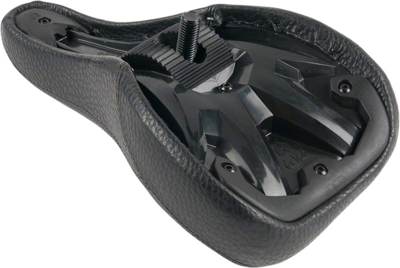 Load image into Gallery viewer, Eclat OZ Fat BMX Seat - Pivotal, Black 135mm Width 100% Polypropylene Base
