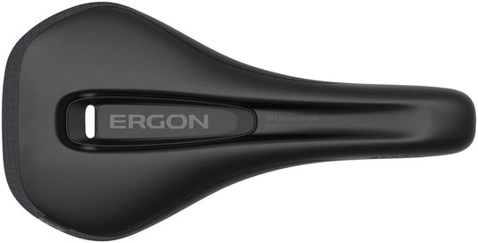 Ergon SM Enduro Pro Saddle - Black Small/Medium Solid Titanium Rails