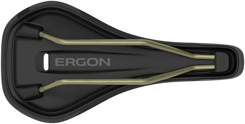 Load image into Gallery viewer, Ergon SM Enduro Pro Saddle - Black Small/Medium Solid Titanium Rails

