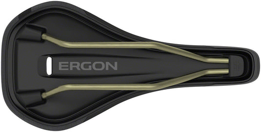 Ergon SM Enduro Pro Saddle - Black Small/Medium Solid Titanium Rails