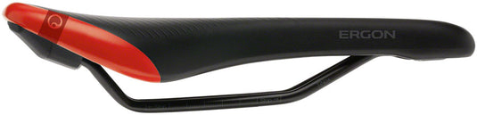 Ergon SM Pro Saddle - Red 9-12cm Sit Bone Width Topeak QuickClick Adaptor