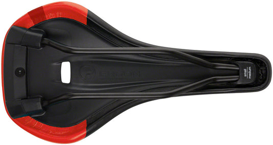 Ergon SM Pro Saddle - Red 9-12cm Sit Bone Width Topeak QuickClick Adaptor