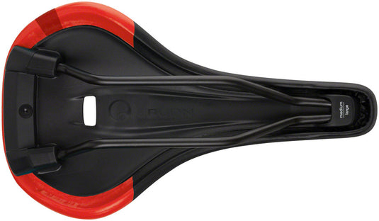 Ergon SM Pro Saddle - Risky Red Micfrofiber Cover Topeak QuickClick Adaptor