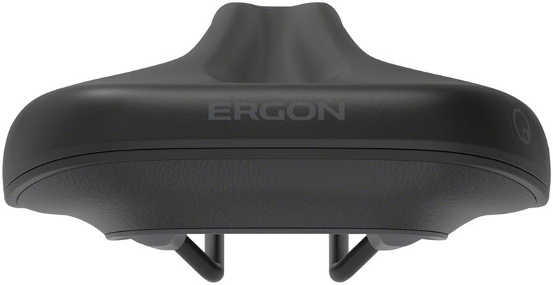 Load image into Gallery viewer, Ergon SC Core Prime Saddle - Black/Gray Microfiber Cover Orthopedic Foam
