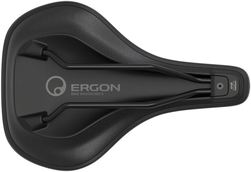 Load image into Gallery viewer, Ergon SC Core Prime Saddle - Black/Gray Microfiber Cover Orthopedic Foam
