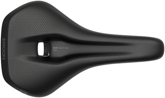 Ergon SMC Sport Gel Saddle - Black Microfiber Cover Orthopedic Comfort Foam