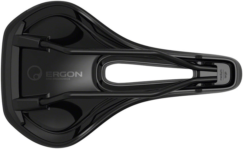 Load image into Gallery viewer, Ergon SMC Sport Gel Bicycle Saddle - Black Microfiber Cover Orthopedic Foam
