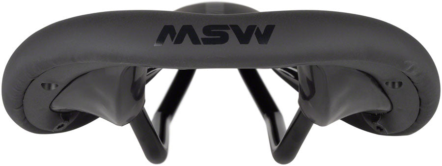 MSW SDL-148 Hustle Performance Saddle - Black Comfortable, High-Density Foam