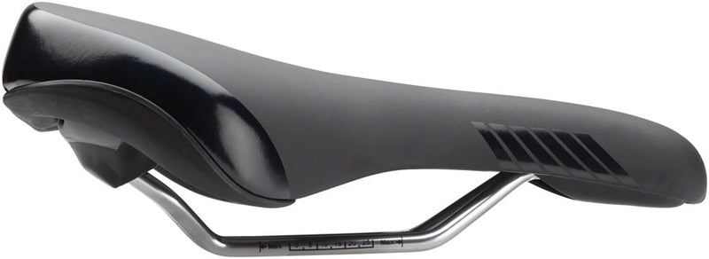 Load image into Gallery viewer, MSW SDL-192 Relax Recreation Saddle - Black Comfortable, High-Density Foam
