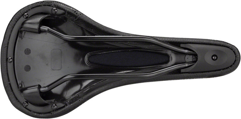 Load image into Gallery viewer, Chromag Trailmaster DT Saddle - Black 140mm Width Chromoly Rail, Synthetic
