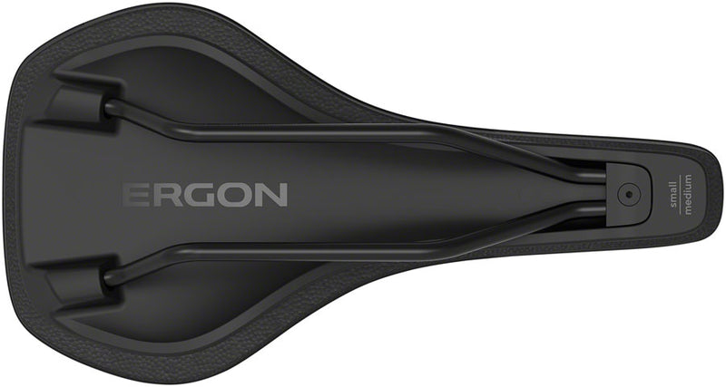 Load image into Gallery viewer, Ergon SR Allroad Core Comp Saddle - Black/Gray Synthetic Relief Channel MD/LG
