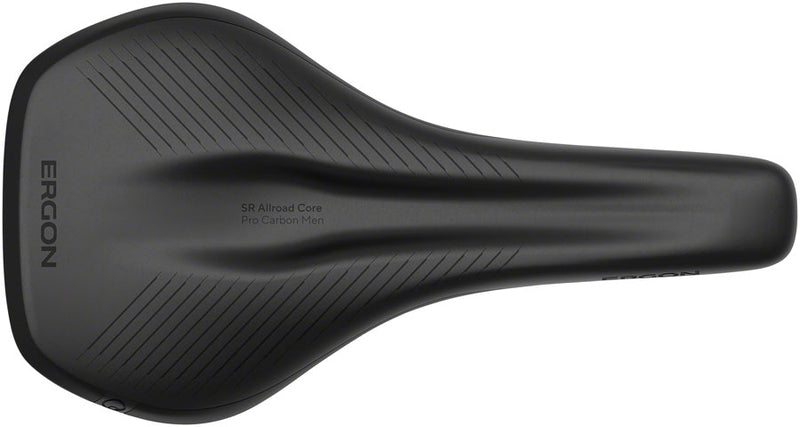 Load image into Gallery viewer, Ergon SR Allroad Core Pro Carbon Saddle SM/MD - Black Carbon Rails Synthetic
