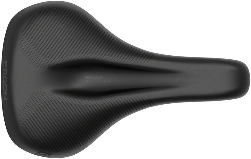 Load image into Gallery viewer, Ergon ST Core Evo Men's Saddle - Black/Gray 181mm Width Synthetic Mens
