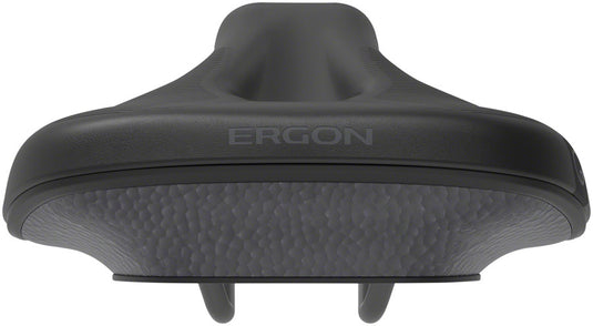 Ergon ST Core Evo Men's Saddle - Black/Gray 172mm Width Synthetic Mens