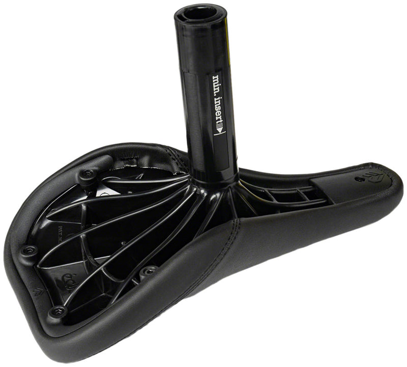 Load image into Gallery viewer, Eclat Unify BMX Seat/Post Combo - Black, Slim
