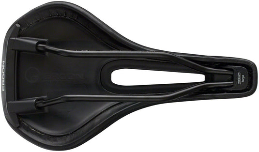 Ergon SR Sport Gel Saddle - Black Sit-Bone Width 12-16cm Microfiber Cover