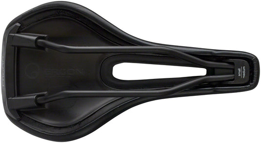 Ergon SR Pro Saddle Titanox - Black Microfiber Includes Topeak QuickClick