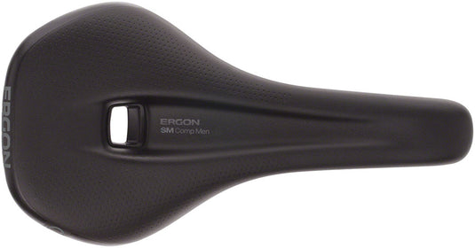 Ergon SM Comp Saddle - Black Sit-Bone Width 12-16cm Synthetic Material