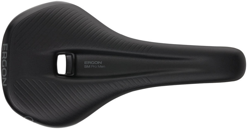 Load image into Gallery viewer, Ergon SM Pro Saddle Titanium Stealth Men's Small Medium Synthetic Cut Out
