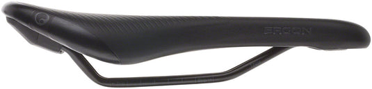 Ergon SM Pro Saddle - Black TiNox Rails Includes Topeak QuickClick Adaptor