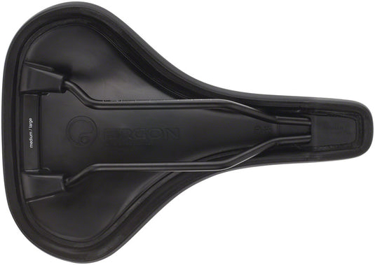 Ergon ST Gel Saddle - Black Sit-Bone Width 12-16cm Synthetic Material