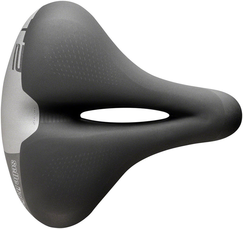 Load image into Gallery viewer, Selle Italia T2 Flow Saddle - Black 233mm Width Chromoly Rails Unisex
